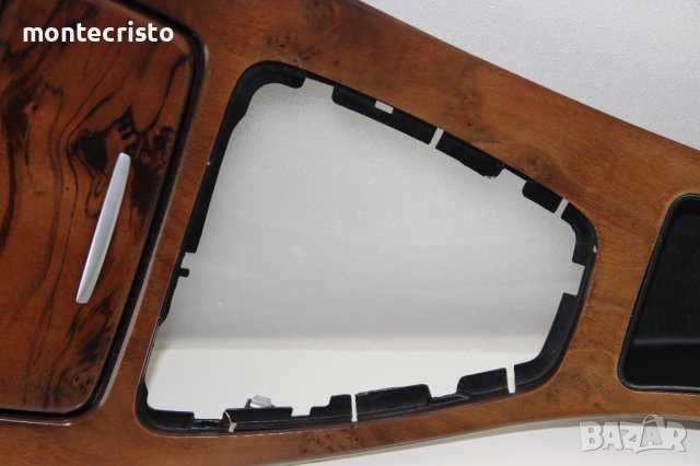 Пепелник лайстна махагон скоростен лост BMW E90 E91 Serie 3 (2004-2008г.) лайсна, снимка 4 - Части - 41794253