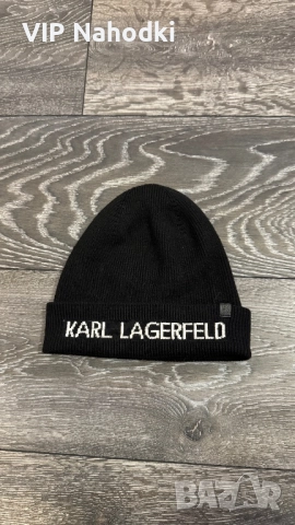 Шапка Karl Lagerfeld, снимка 5 - Шапки - 52681650