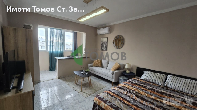 Напълно обзаведен двустаен апартамент под наем в кв. Железник, снимка 2 - Апартаменти - 53412369