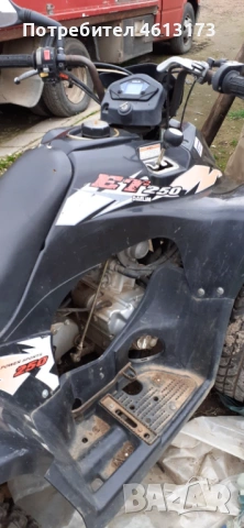 АТV  Daelim 250 куб. С регистрация, снимка 9 - Мотоциклети и мототехника - 53802004