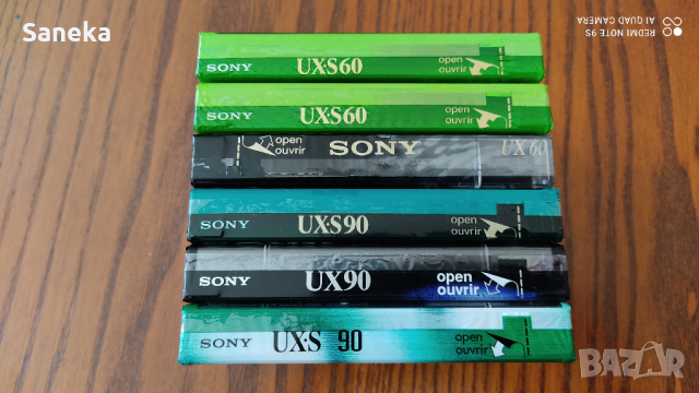 SONY UX,UX-S 60,90, снимка 3 - Аудио касети - 36325464