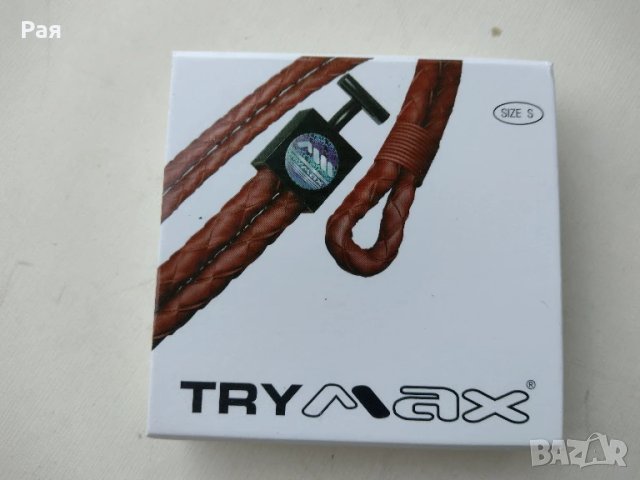 Кожена гривна TRYMAX, снимка 1