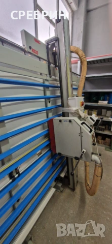 Само по заявка вертикален циркуляр с размери 4000/1900  мм в топ състояние диск 300 мм,, снимка 2 - Други машини и части - 53642553