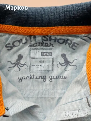 NAME IT  - 1,5-2г - 92см - Детска Риза Къс Ръкав, снимка 4 - Други - 49110038