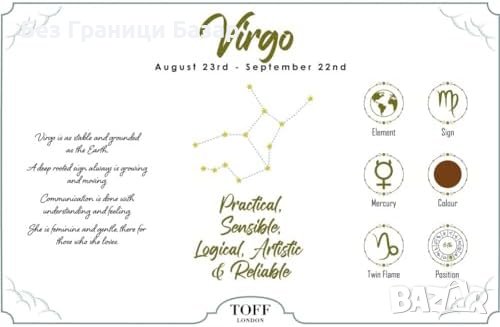 Нов Зодиакален Дамски Часовник Toff London с 4 Каишки - Подаръчен Комплект, снимка 4 - Дамски - 44159398