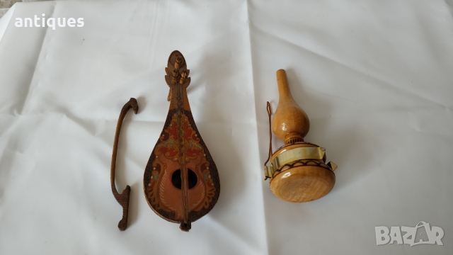 Декорации - дърворезба - Лампа - Български, снимка 4 - Антикварни и старинни предмети - 36071958