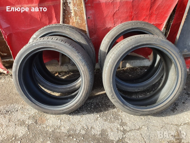 4бр.летни гуми Kumho 205/45 R17, снимка 8 - Гуми и джанти - 53556109