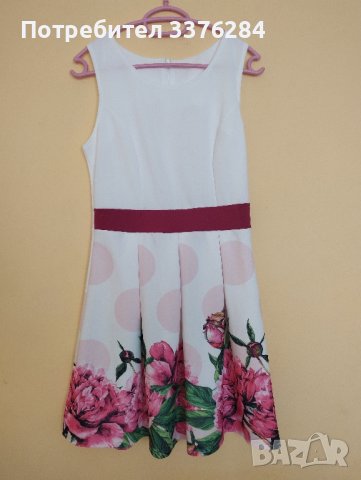 Дамска рокля на цветя, снимка 5 - Рокли - 41876570
