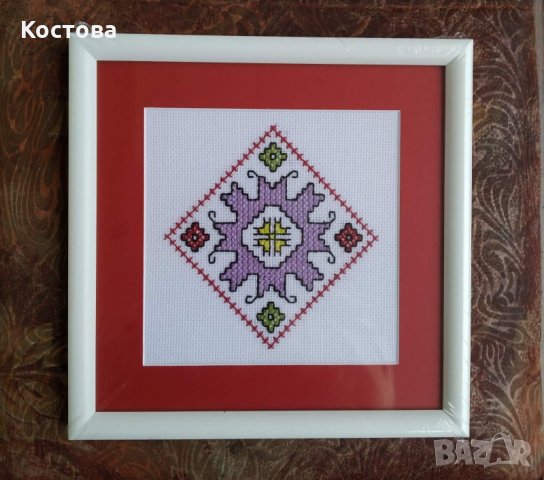 Български шевици в рамка. Българска шевица. Ръчна бродерия. Сувенир подарък, снимка 5 - Други - 35979680