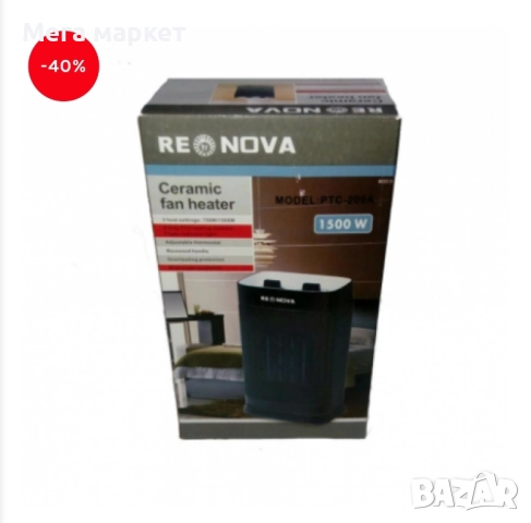 Духалка Renova PTC-209A, снимка 2 - Отоплителни печки - 52360303