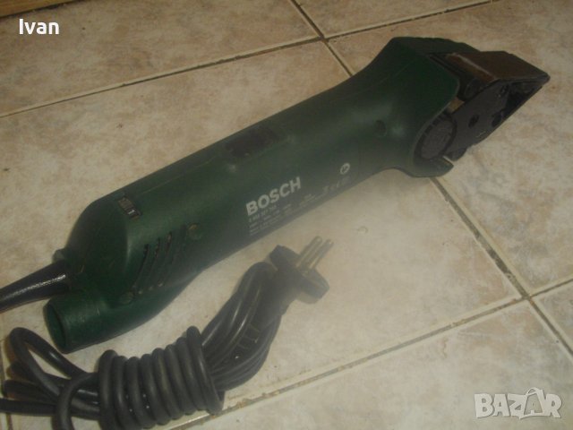 Швейцарски Оригинален Мини Лентов Шлайф-BOSCH PVS300AE-300 Вата/2009г-Отличен-Бош, снимка 11 - Други инструменти - 42427711