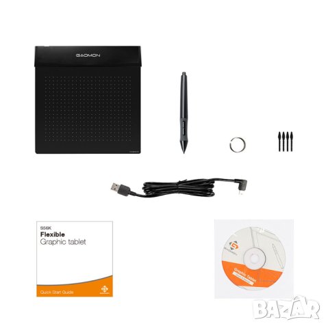 16.5см. 6.5" 36см. 10" Професионален Цифров Графичен Таблет 8192 Нива 233 PPS 5080 LPI Ultra FULL HD, снимка 14 - Таблети - 41318312