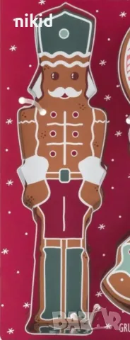 Войник от Лешникотрошачката контур висок метална форма резец за тесто сладки фондан, снимка 3 - Форми - 48541945