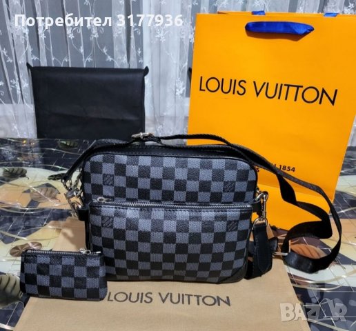 Мъжка чанта Louis Vuitton , снимка 2 - Чанти - 38832439