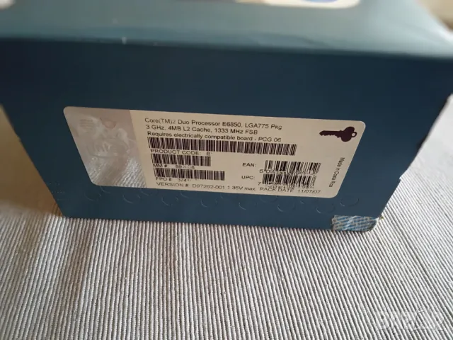Core(TM)2 Duo Processor E6850, LGA775 Pkg, снимка 2 - Процесори - 49273737