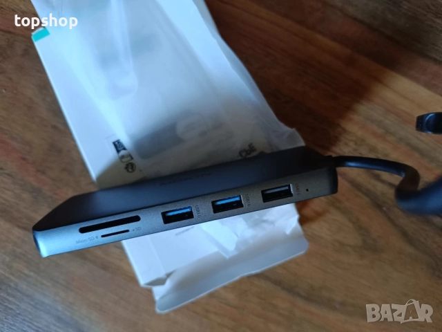 Нов Mokin USB-C 12 в 2 многофункционален хъб за MacBook MOUC3301, снимка 2 - Кабели и адаптери - 51636351