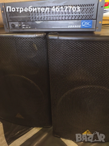 2 броя тонколони и усилвател