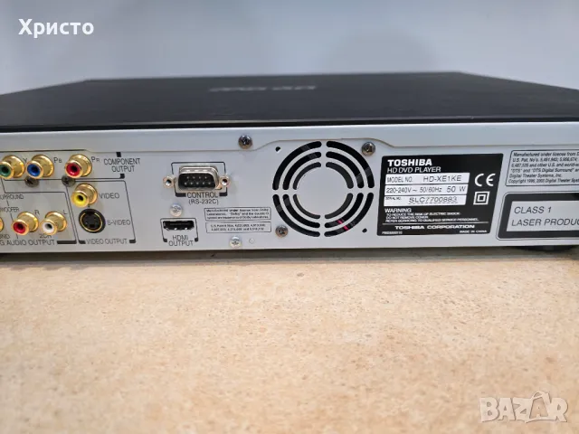 🔊💿 Toshiba HD-XE1 HD-DVD 🔊💿, снимка 10 - Плейъри, домашно кино, прожектори - 49117625