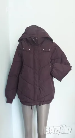 Два различни броя / Дамско марково яке с вата и качулка "H&M" и "S'Oliver" , снимка 4 - Якета - 55737855