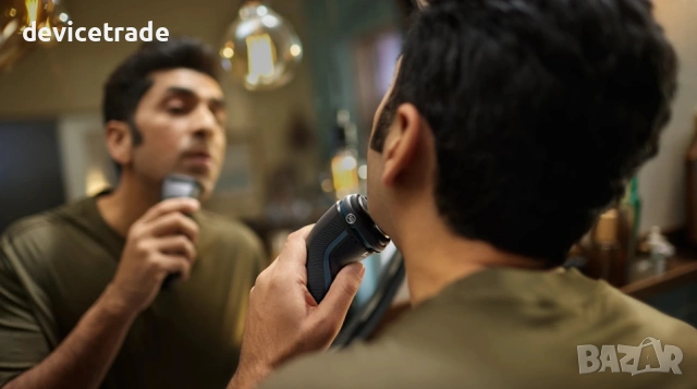 Самобръсначка Philips Shaver Series 3000 S3144/00, Мокро и сухо бръснене, снимка 4 - Електрически самобръсначки - 53301145