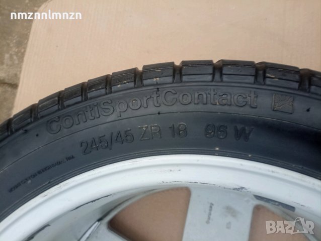 Резервна гума с джанта АУДИ AUDI 18 цола, снимка 5 - Гуми и джанти - 41424702
