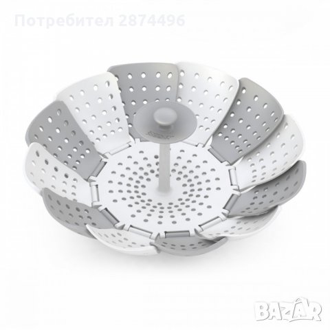 1856 Пластмасова кошничка за готвене на пара и отцеждане, снимка 6 - Други стоки за дома - 35731323