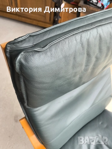 Релакс кресло POÄNG IKEA (код 01-064), снимка 4 - Дивани и мека мебел - 53575788