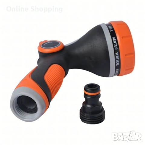 Регулируем пистолет за пръскачка за градински маркуч, снимка 12 - Напояване - 53375469