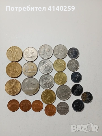 МАЛАЙЗИЯ МОНЕТИ , снимка 4 - Нумизматика и бонистика - 53517102