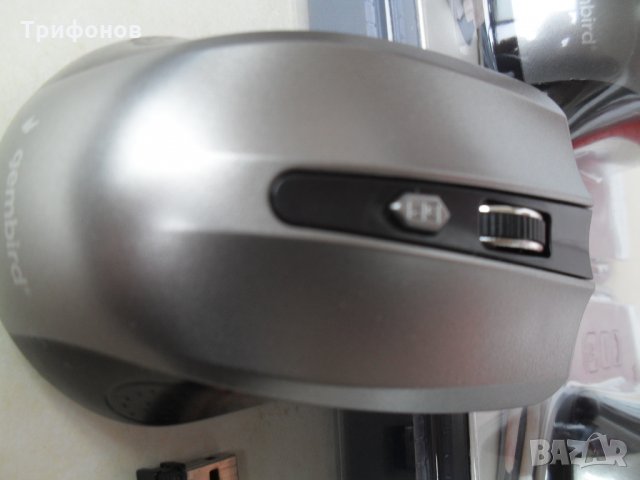 МИШКА НОВА безжична гейм ОРИГИНАЛ «Gembird»ХОЛАНДИЯ, 2.4 Ghz, 1600 DPI, за компютър /лаптоп, ИГРИ, снимка 3 - Клавиатури и мишки - 34438105