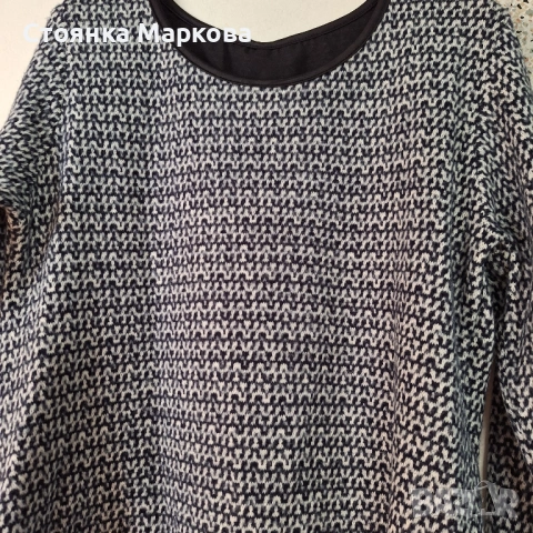 Блузка плетиво и панделка, снимка 2 - Блузи с дълъг ръкав и пуловери - 53720995