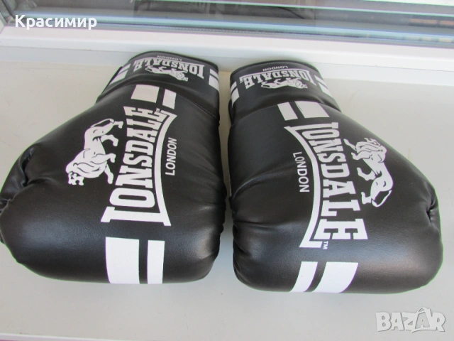 Боксови ръкавици Lonsdale Contender, снимка 2 - Бокс - 53841396