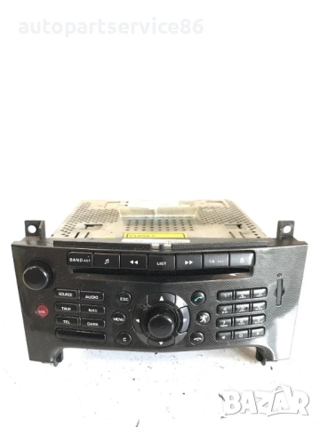 CD плейър с навигация за Peugeot 607 2.7 HDi (2007) 96601841Tp, Rt3-N3-11