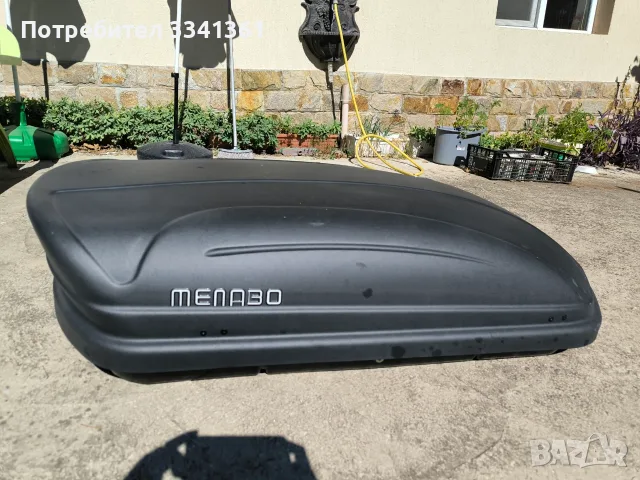 Автобокс Menabo – Кутия за покрив Menabo Mania 320 Black