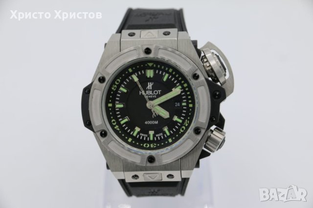  Луксозен мъжки часовник Hublot Diver 4000, снимка 1 - Мъжки - 21160533