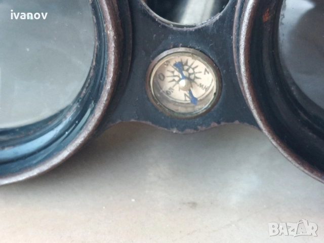 Ретро бинокъл с компас, снимка 3 - Други ценни предмети - 51724116