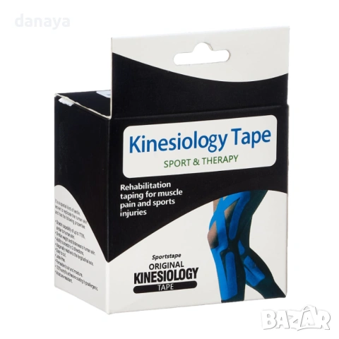 6465 Кинезио лента спортна лента за стабилизиране на мускули и стави, 5см x 5м, снимка 7 - Масажори - 53766561