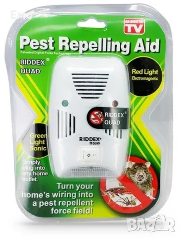 Устройство за борба с вредителите - Riddex Quad, снимка 4 - Други стоки за дома - 48745529