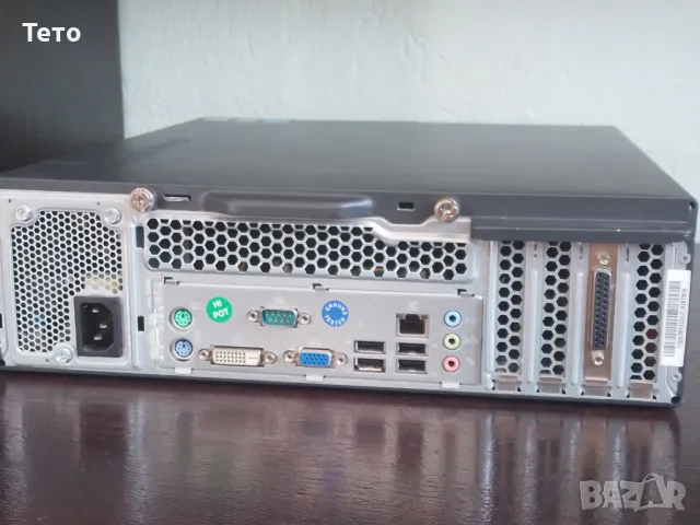 Четириядрен компютър Lenovo с Intel i5-3470, 8GB RAM и лицензиран Windows 10, SFF, снимка 3 - Работни компютри - 50174533