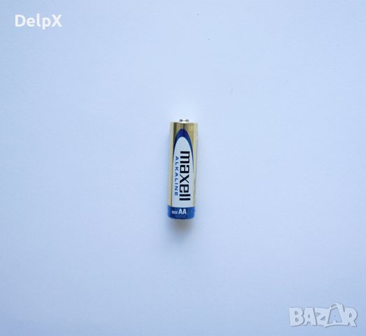 Алкална батерия MAXELL 1,5V AA (LR6), снимка 1