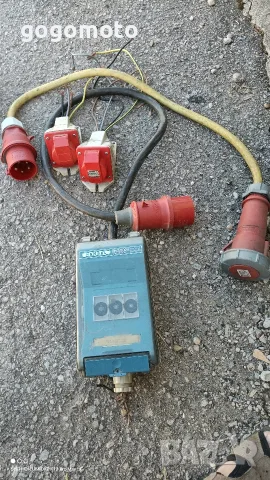 Кабел, удължител, преход, редукция, евро букса 5 PIN, 32A, 380V, снимка 11 - Други машини и части - 55965908