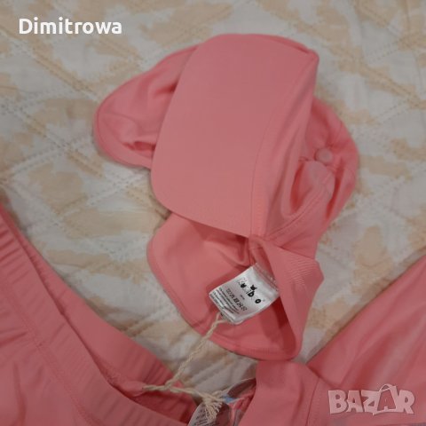  бански р-р98-104см 3 части с UV защита момиче, снимка 2 - Детско бельо и бански  - 42372889