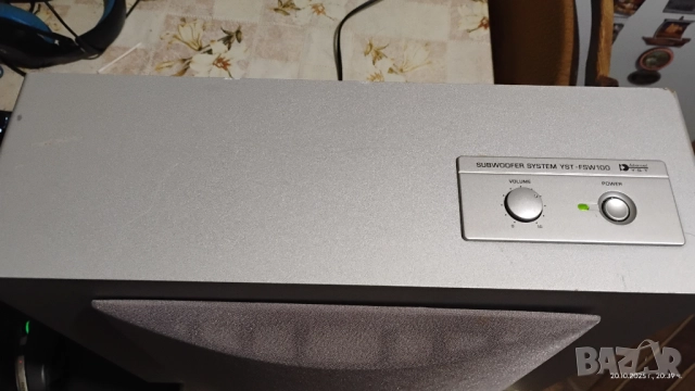 Yamaha YST-FSW100 - активен събуфер, снимка 2 - Тонколони - 52126381