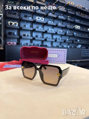 Gucci Слънчеви Очила С UV400 Защита - Налични Различни Цветове Код SK296, снимка 13 - Слънчеви и диоптрични очила - 52598475