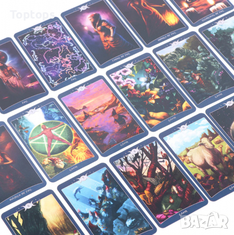 Комплект от 2 таро колоди: The Book of Shadows Tarot As Above So Below, снимка 14 - Други игри - 36329609