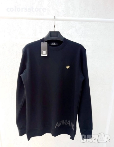 Мъжка Черна блуза Armani Exchange-IM43e, снимка 2 - Блузи - 47053033