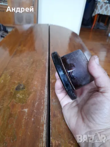 Стара стъклена запушалка,тапа #2, снимка 3 - Други ценни предмети - 49575229