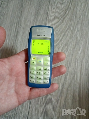 Nokia 1100 Запазен Топ състояние Син, снимка 2 - Nokia - 53750366