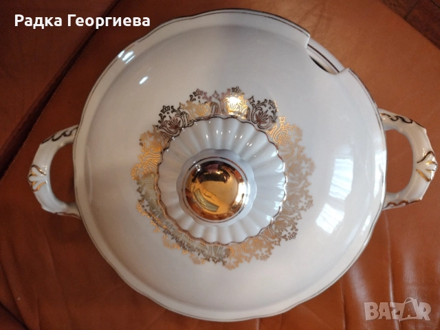 Винтидж купа за супа Schumann, снимка 2 - Чинии - 52063659