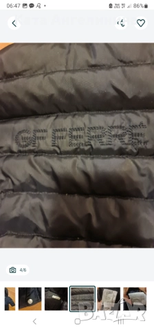 Gianfranco ferre зимно яке с естествен пух, снимка 3 - Бебешки якета и елеци - 52269682